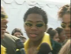 1997 Nickelodeon Kids' Choice Awards Arrivals Stock Footage