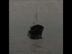 SYND 9-9-72 BRITISH TRAWLERS AT SEA  AS "COD WAR" CONTINUES News Clip