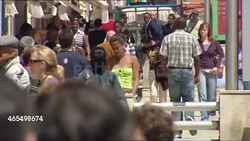 Lisbon City Street Scenes News Clip