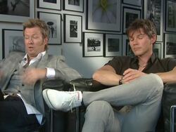 A-Ha Interview Stock Footage