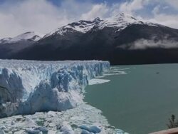 MS, Perito Moreno Glacier, Argentina Stock Footage