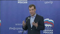 Exit poll shows Putin's party losing support; reax News Clip