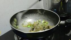 Parkia Speciosa Red Curry shrimp Stock Footage