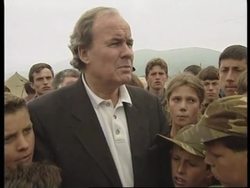 ALBANIA: NEW UNHCR ENVOY TOURS REFUGEE CAMPS News Clip