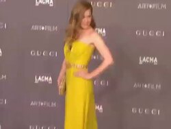 Amy Adams at LACMA Hosts 2012 Art + Film Gala Honoring Ed Ruscha And Stanley Kubrick Presented By Gucci Stock Footage