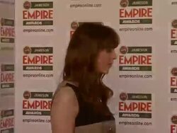 Ophelia Lovibond at the Jameson Empire Awards at London England. (Footage by WireImage Video/GettyImages) Stock Footage