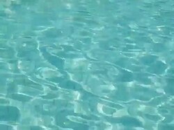 HD Pool water background Stock Footage