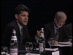 GERMANY: DANIEL GOLDHAGEN DEFENDS BOOK "HITLER'S WILLING EXECUTORS" News Clip