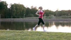 Jogging Stock Footage