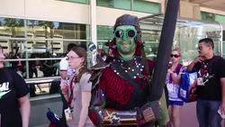 CLEAN : Superheroes galore at ComicCon convention News Clip