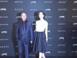 Don Johnson at 2014 LACMA Art+Film Gala Honoring Barbara Kruger And Quentin Tarantino Presented By Gucci Stock Footage