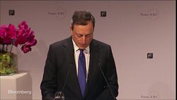 Draghi: ECB Can't be Sanguine Over the Economic Outlook News Clip