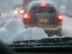 Stuck In Traffic Stock Footage