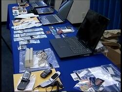 Break-up of US, Romanian internet hackers stealing IDs, presser News Clip