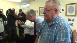 Jim Murphy dancing with pensioners News Clip