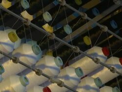 Thread Rolls Stock Footage