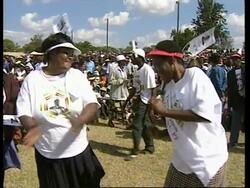 ZIMBABWE: ELECTION CAMPAIGN: MUGABE News Clip