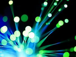 Fiber optics Focus - Seamless Stock Footage