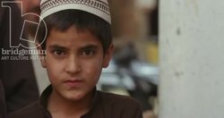 Typical Pashtun child (2), Bahrain, Swat Stock Footage
