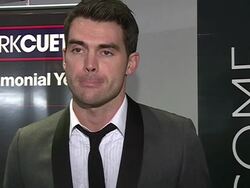 UK OUT - Interview: Jimmy Anderson Stock Footage