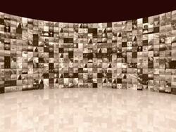 TV studio Stock Footage