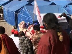 WRAP President Hu visits region devastated by earthquake; presser News Clip