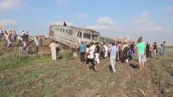 Raw: Train Collision Kills At Least 36 In Egypt Instructional Video