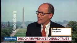 DNC Chair Perez on Brazile Book, Tax, State Elections News Clip