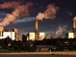 Air Pollution Stock Footage