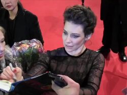 Evangeline Lilly at 'The Hobbit: The Desolation of Stock Footage