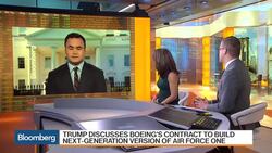 Trump and Boeing CEO Muilenburg Talk Air Force One News Clip