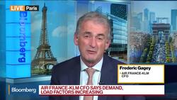 Air France-KLM CFO Says Demand, Load Factors Increasing News Clip