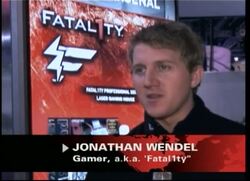 Haven Daley Talks with famous gamer, "Fatal1ty" News Clip