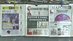 CLEAN : Tentative signs of Socialist PM taking lead in Albania vote News Clip