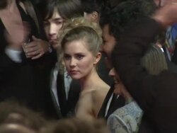 Cannes Film Festival 2009: Drag Me To Hell Steps Stock Footage