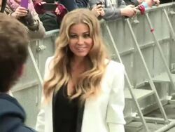 SIGHTED: Carmen Electra Stock Footage