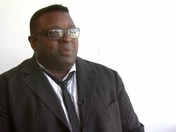 INTERVIEW Isaac Julien on why he was so affected by the Morecambe Bay tragedy at the Better Life Interviews: 67th Venice Film Festival at Venice . (Footage by WireImage Video/GettyImages) Stock Footage