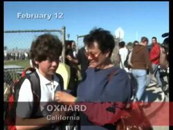 Police say a 15-year-old boy shot at his California junior high school yesterday has died. The shooting happened in a class with more than 20 other students present. A 14-year-old suspect is in custody News Clip