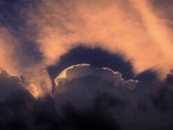 Sunshine On Sky Stock Footage