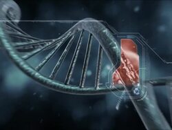 D.N.A chain Stock Footage