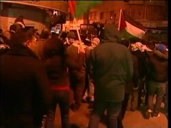 Palestinians rally against Israeli ground invasion News Clip