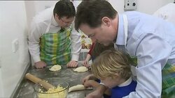 Deputy Prime Minister Nick Clegg touring Cornwall -  St Merryn Primary School Visit News Clip