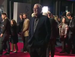 B-ROLL - Michael Caine at 'The Double' Stock Footage