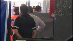 Packed train slams into station, killing 49 News Clip