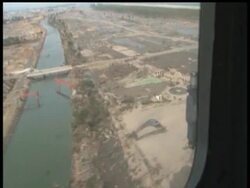 Aerial footage from the U.S. Department of Defense shows the extent of destruction in Japan from an earthquake and a tsunami that followed. The latest estimates put the death toll at 18,000, with hundreds of thousands homeless. News Clip