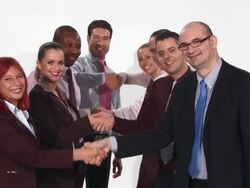 HD: Business Partnership Stock Footage