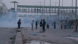 CLEAN : Pakistan Christian protests over church attacks turn violent News Clip