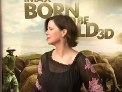 Marcia Gay Harden at the 'Born To Be Wild 3D' Premiere at Los Angeles CA. (Footage by WireImage Video/GettyImages) Stock Footage