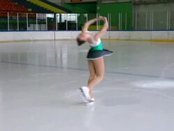 HD: Figure Skating Performance Stock Footage