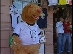 Tight security as English and Paraguay fans arrive, police pressers News Clip